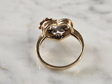 Load image into Gallery viewer, Womens Vintage Estate 14K Multi Tone Gold La Quinceanera Ring 4.7g E4701