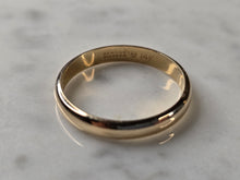 Load image into Gallery viewer, Mens Vintage Estate 14k Yellow Gold Orange Blossom Wedding Band Ring 3.4g E4754