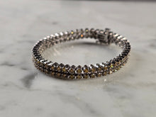 Load image into Gallery viewer, Womens Vintage Estate 14K Gold Yellow Diamond Bracelet 12.9g E4778
