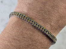 Load image into Gallery viewer, Womens Vintage Estate 14K Gold Yellow Diamond Bracelet 12.9g E4778