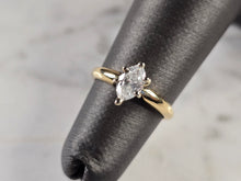 Load image into Gallery viewer, Womens Vintage Estate 14K Gold Marquise Diamond Engagement Ring 2.1g E4780
