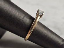 Load image into Gallery viewer, Womens Vintage Estate 14k Yellow Gold Diamond Engagement Ring 3.2g #E4786