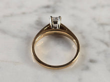 Load image into Gallery viewer, Womens Vintage Estate 14k Yellow Gold Diamond Engagement Ring 3.2g #E4786