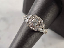 Load image into Gallery viewer, Womens Vintage Estate 14k White Gold Neil Lane Diamond Ring 5.1g #E4794