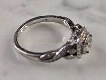 Load image into Gallery viewer, Womens Vintage Estate 14k White Gold Neil Lane Diamond Ring 5.1g #E4794