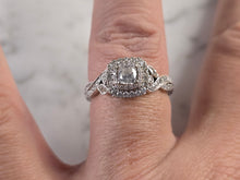 Load image into Gallery viewer, Womens Vintage Estate 14k White Gold Neil Lane Diamond Ring 5.1g #E4794