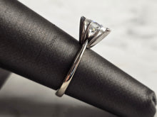 Load image into Gallery viewer, Womens Vintage Estate 14K White Gold Marquise Diamond Engagement Ring 3.0g E4799