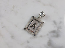 Load image into Gallery viewer, Womens Sterling Silver Initial Letter " A " Pendant 1.0g E4801