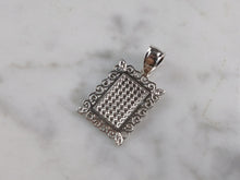 Load image into Gallery viewer, Womens Sterling Silver Initial Letter " K " Pendant 1.0g E4829
