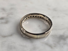 Load image into Gallery viewer, Womens Vintage Estate 14k White Gold Diamond Tessler Weiss Ring 2.7g #E4835