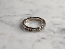 Load image into Gallery viewer, Womens Vintage Estate 14k White Gold Diamond Tessler Weiss Ring 2.7g #E4835