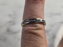 Load image into Gallery viewer, Womens Vintage Estate 14k White Gold Diamond Tessler Weiss Ring 2.7g #E4835