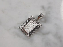 Load image into Gallery viewer, Womens Sterling Silver Initial Letter " M " Pendant 1.0g E4836