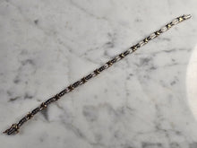 Load image into Gallery viewer, Womens Vintage Estate 10K Gold Diamond Tennis Bracelet 7.6g E4843