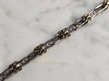 Load image into Gallery viewer, Womens Vintage Estate 10K Gold Diamond Tennis Bracelet 7.6g E4843