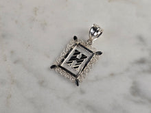 Load image into Gallery viewer, Womens Sterling Silver Initial Letter " H " Pendant 1.0g E4858