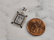 Load image into Gallery viewer, Womens Sterling Silver Initial Letter " B " Pendant 1.0g E4859