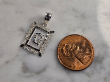 Load image into Gallery viewer, Womens Sterling Silver Initial Letter " G " Pendant 1.0g E4861