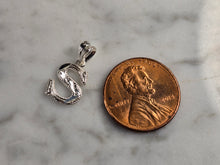 Load image into Gallery viewer, Womens Sterling Silver Initial Letter " S " Pendant 0.3g E4863