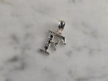 Load image into Gallery viewer, Womens Sterling Silver Initial Letter " F " Pendant 0.3g E4871