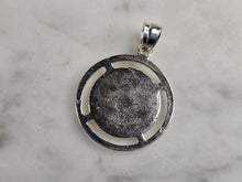 Load image into Gallery viewer, Vintage Estate Sterling Silver Muslim Allah Pendant 2.4g E4872