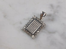 Load image into Gallery viewer, Womens Sterling Silver Initial Letter " W " Pendant 1.0g E4882