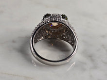 Load image into Gallery viewer, Womens Estate Sterling Silver Modernist Citrine Ring 8.2g E4891