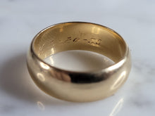 Load image into Gallery viewer, Womens Vintage Estate 14k Yellow Gold Wedding Band Ring 6.1g E4905