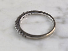 Load image into Gallery viewer, Womens Vintage Estate 10K White Gold Diamond Ring Set 4.6g, E4909