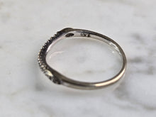 Load image into Gallery viewer, Womens Vintage Estate 10K White Gold Diamond Ring Set 3.7g, E4911