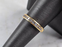 Load image into Gallery viewer, Womens Vintage Estate 14k Yellow Gold Diamond Ring 3.0g #E4913