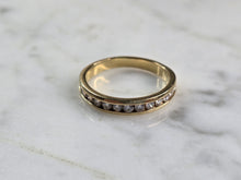 Load image into Gallery viewer, Womens Vintage Estate 14k Yellow Gold Diamond Ring 3.0g #E4913