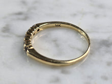 Load image into Gallery viewer, Womens Vintage Estate 14k Yellow Gold Diamond Ring 2.5g #E4916