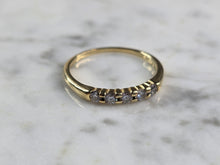 Load image into Gallery viewer, Womens Vintage Estate 14k Yellow Gold Diamond Ring 2.5g #E4916