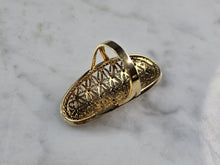 Load image into Gallery viewer, Womens 14k Yellow Gold Modernist Multi Stone Ring 6.0g E4935