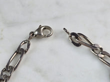 Load image into Gallery viewer, Men Womens Vintage Estate Sterling Silver Chain Link Bracelet 8.2g E4950