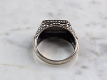 Load image into Gallery viewer, Womens Vintage Estate Sterling Silver Abalone Shell Ring 5.0g  E4976