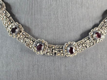 Load image into Gallery viewer, Womens Vintage Estate Sterling Silver Modernist Necklace 52.6g E4985