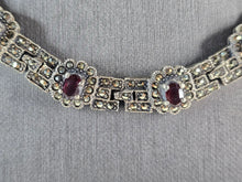 Load image into Gallery viewer, Womens Vintage Estate Sterling Silver Modernist Necklace 52.6g E4985