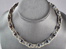 Load image into Gallery viewer, Womens Vintage Estate Sterling Silver Modernist Necklace 52.6g E4985