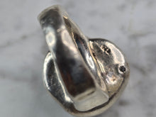 Load image into Gallery viewer, Womens Vintage Estate Sterling Silver Rose Flower Ring 8.3g E4986