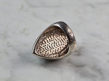Load image into Gallery viewer, Womens Vintage Estate Sterling Silver Southwestern Turquoise Ring 14.5g E502
