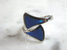 Load image into Gallery viewer, Womens Sterling Silver Modernist Opal Ring 4.5g E5033