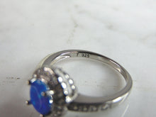 Load image into Gallery viewer, Womens Sterling Silver Modernist Opal Ring 2.3g E5047