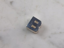 Load image into Gallery viewer, Womens Sterling Silver Initial Block Letter " B " Pendant 4.6g E5081