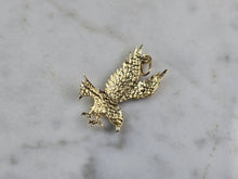 Load image into Gallery viewer, Vintage Estate 14K Yellow Gold Eagle Pendant 1.1g E5109