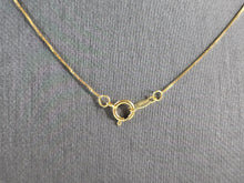 Load image into Gallery viewer, Womens Vintage Estate 10k Gold Diamond Journey Pendant &amp; Necklace 1.3g E5116