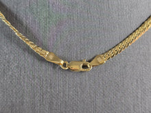 Load image into Gallery viewer, Womens Vintage Estate 14K Gold Necklace w/ Diamond Emerald Pendant 8.3g E5122
