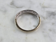 Load image into Gallery viewer, Womens Vintage Estate 14k White Gold Diamond Ring 2.5g E5153