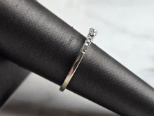 Load image into Gallery viewer, Womens Vintage Estate 14k White Gold Diamond Ring 2.6g E5159